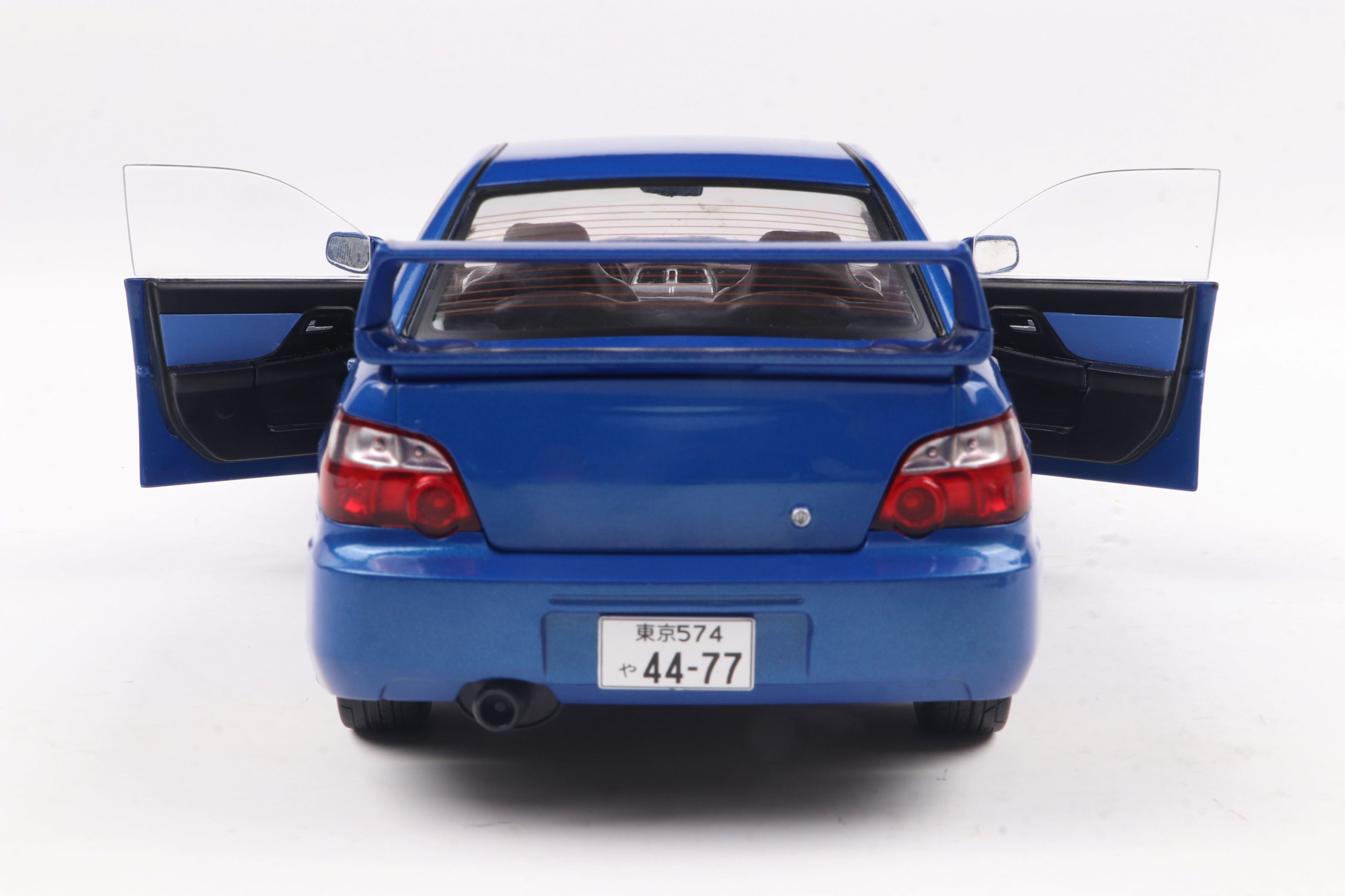 SOLIDO 1812301 MINIATURE SUBARU IMPREZA WRX STI SONIC BLUE 2003 1/18