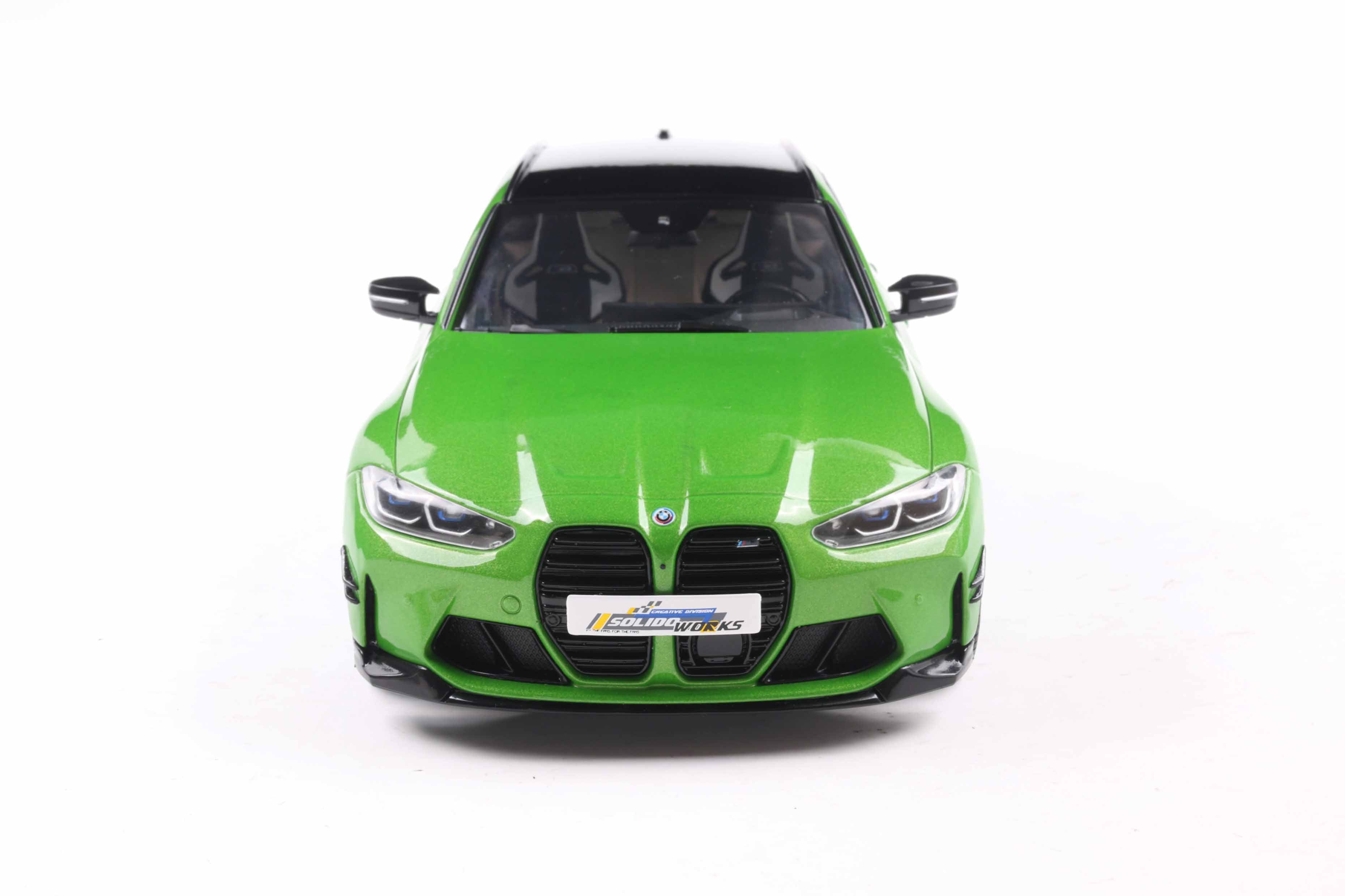 SOLIDO 1813703 MINIATURE BMW M3 TOURING WITH PERFORMANCE PARTS
GREEN METALLIC 2024 1/18
