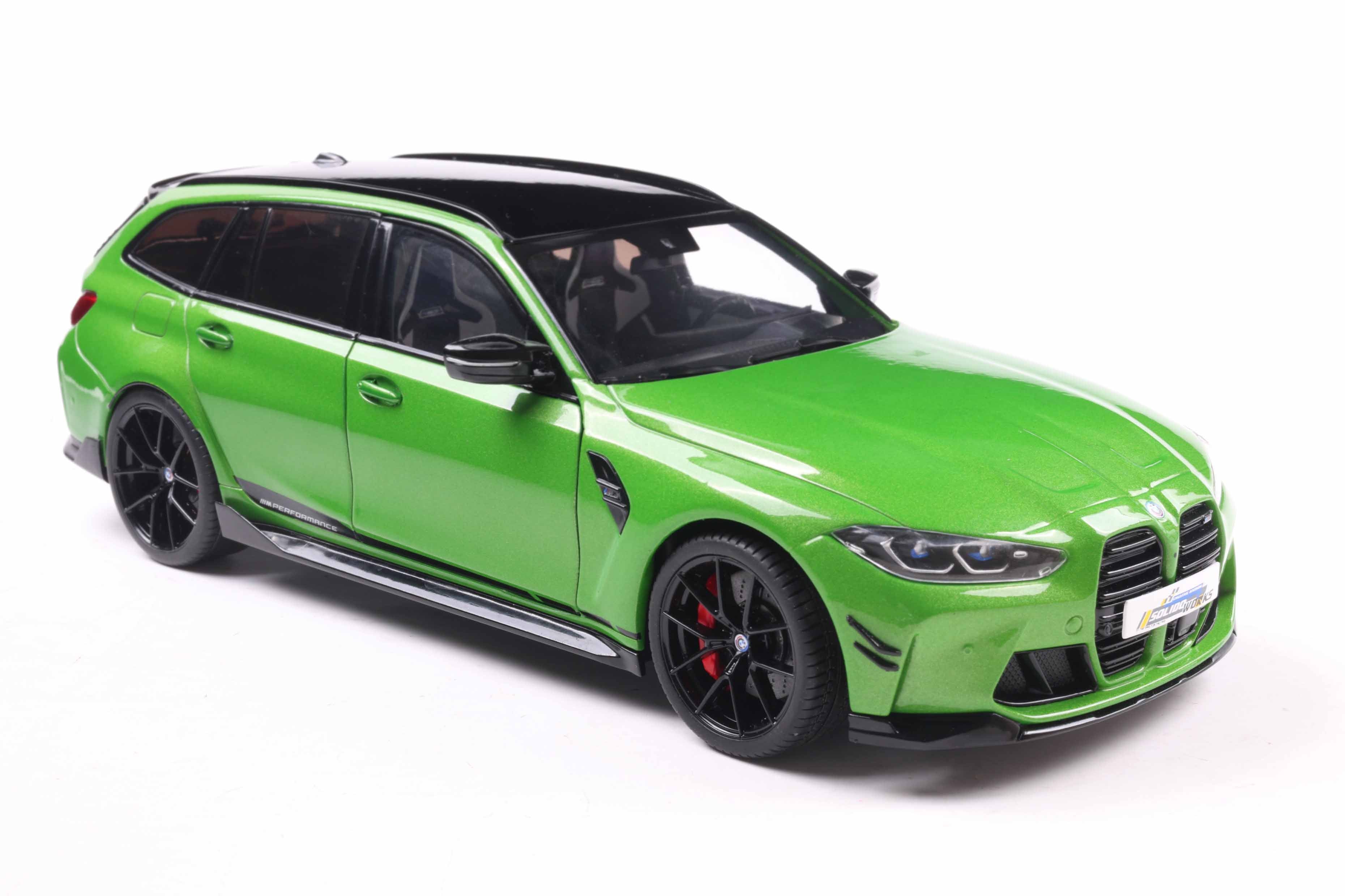 SOLIDO 1813703 MINIATURE BMW M3 TOURING WITH PERFORMANCE PARTS
GREEN METALLIC 2024 1/18