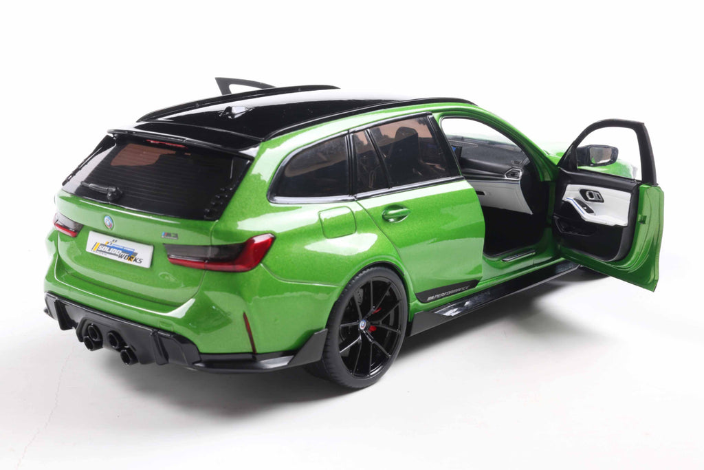SOLIDO 1813703 MINIATURE BMW M3 TOURING WITH PERFORMANCE PARTS
GREEN METALLIC 2024 1/18