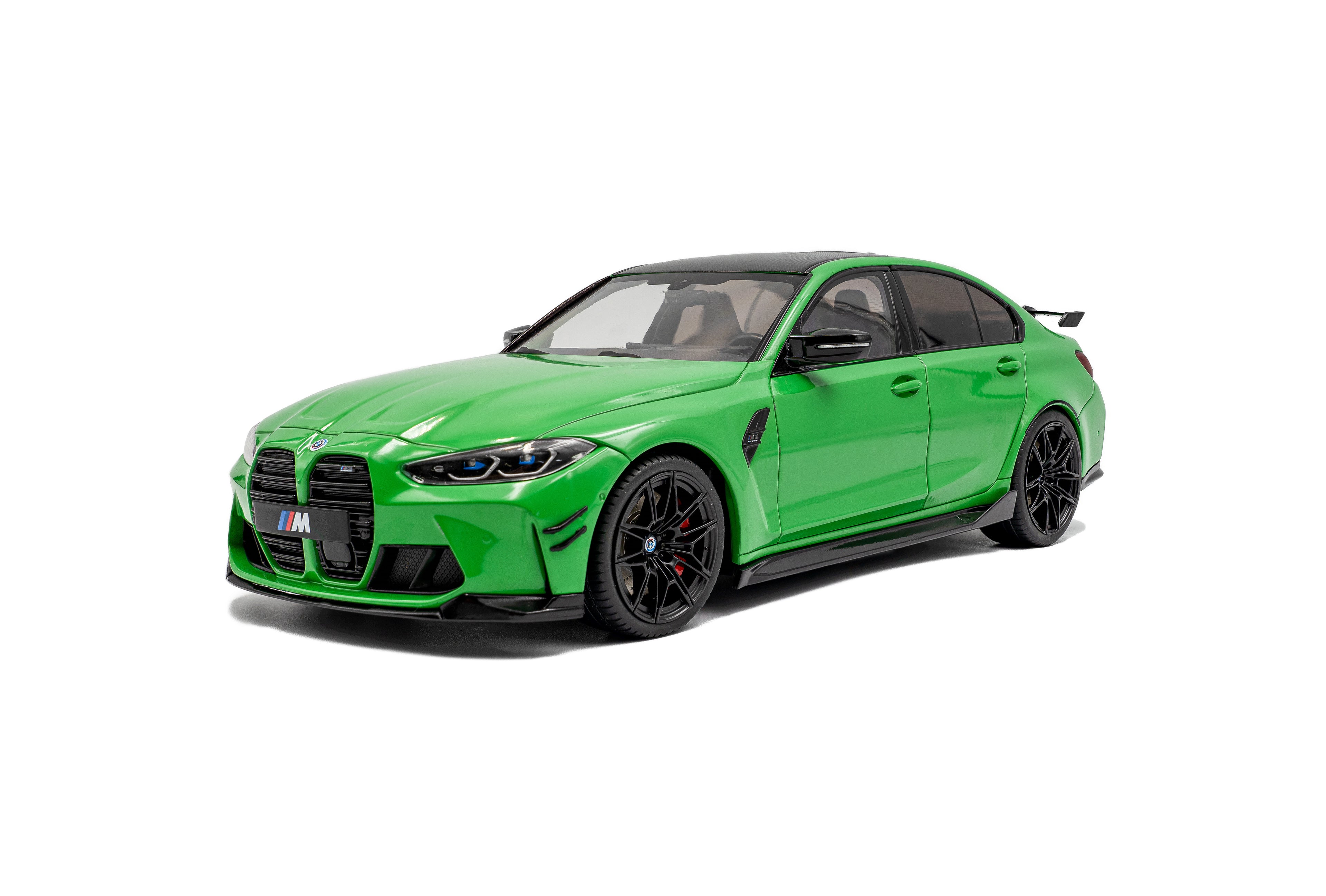 SOLIDO 1814302 MINIATURE BMW M3 PERFORMANCE PARTS SIGNAL GREEN UNI 1/18
