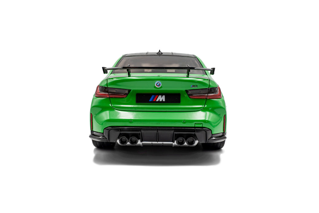 SOLIDO 1814302 MINIATURE BMW M3 PERFORMANCE PARTS SIGNAL GREEN UNI 1/18