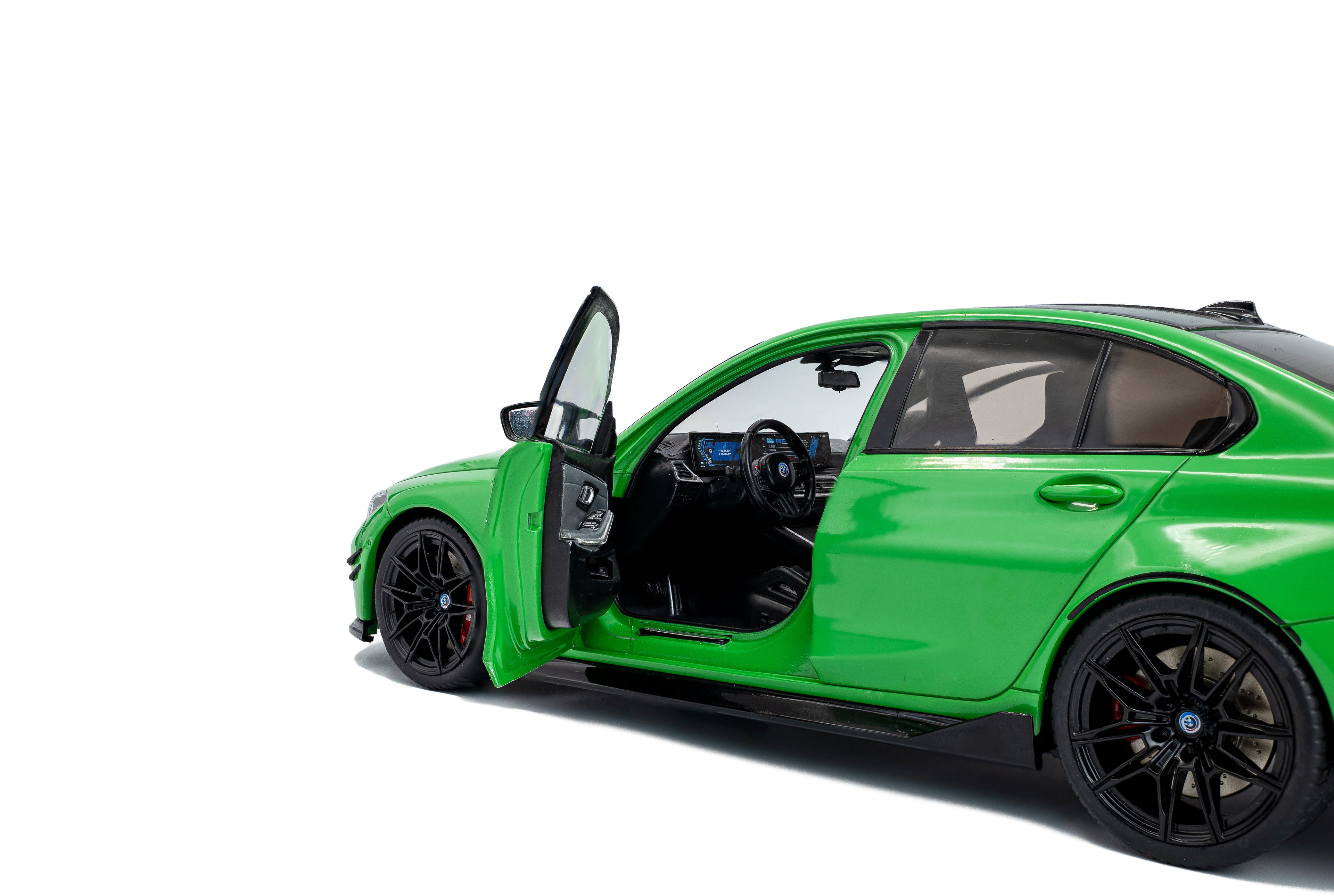 SOLIDO 1814302 MINIATURE BMW M3 PERFORMANCE PARTS SIGNAL GREEN UNI 1/18