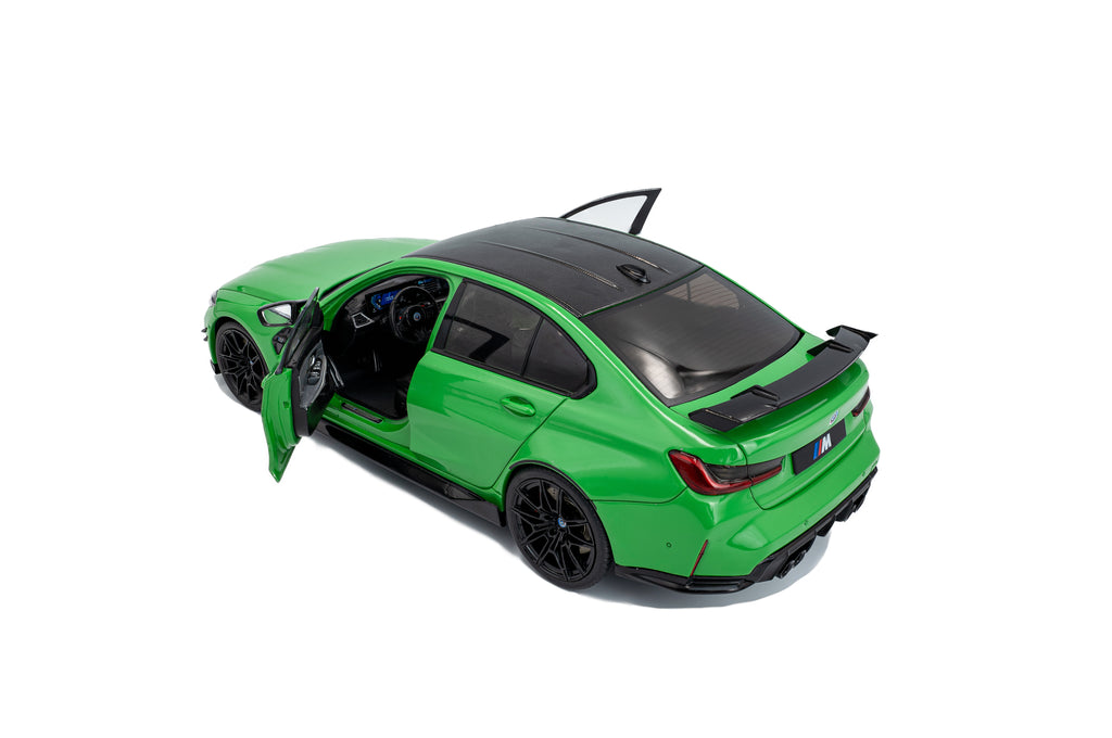 SOLIDO 1814302 MINIATURE BMW M3 PERFORMANCE PARTS SIGNAL GREEN UNI 1/18