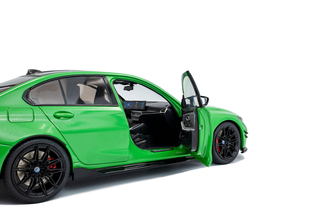 SOLIDO 1814302 MINIATURE BMW M3 PERFORMANCE PARTS SIGNAL GREEN UNI 1/18