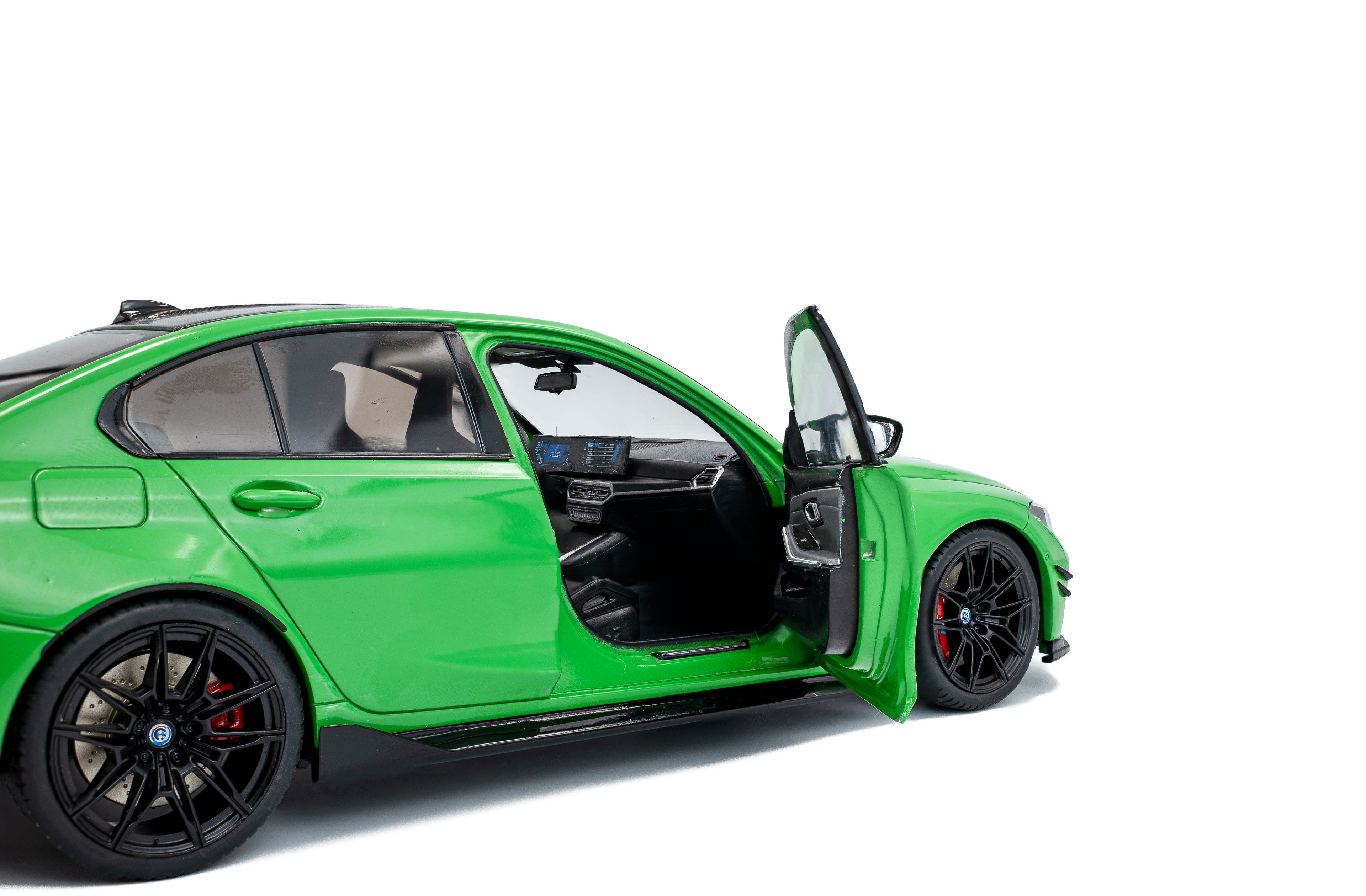 SOLIDO 1814302 MINIATURE BMW M3 PERFORMANCE PARTS SIGNAL GREEN UNI 1/18