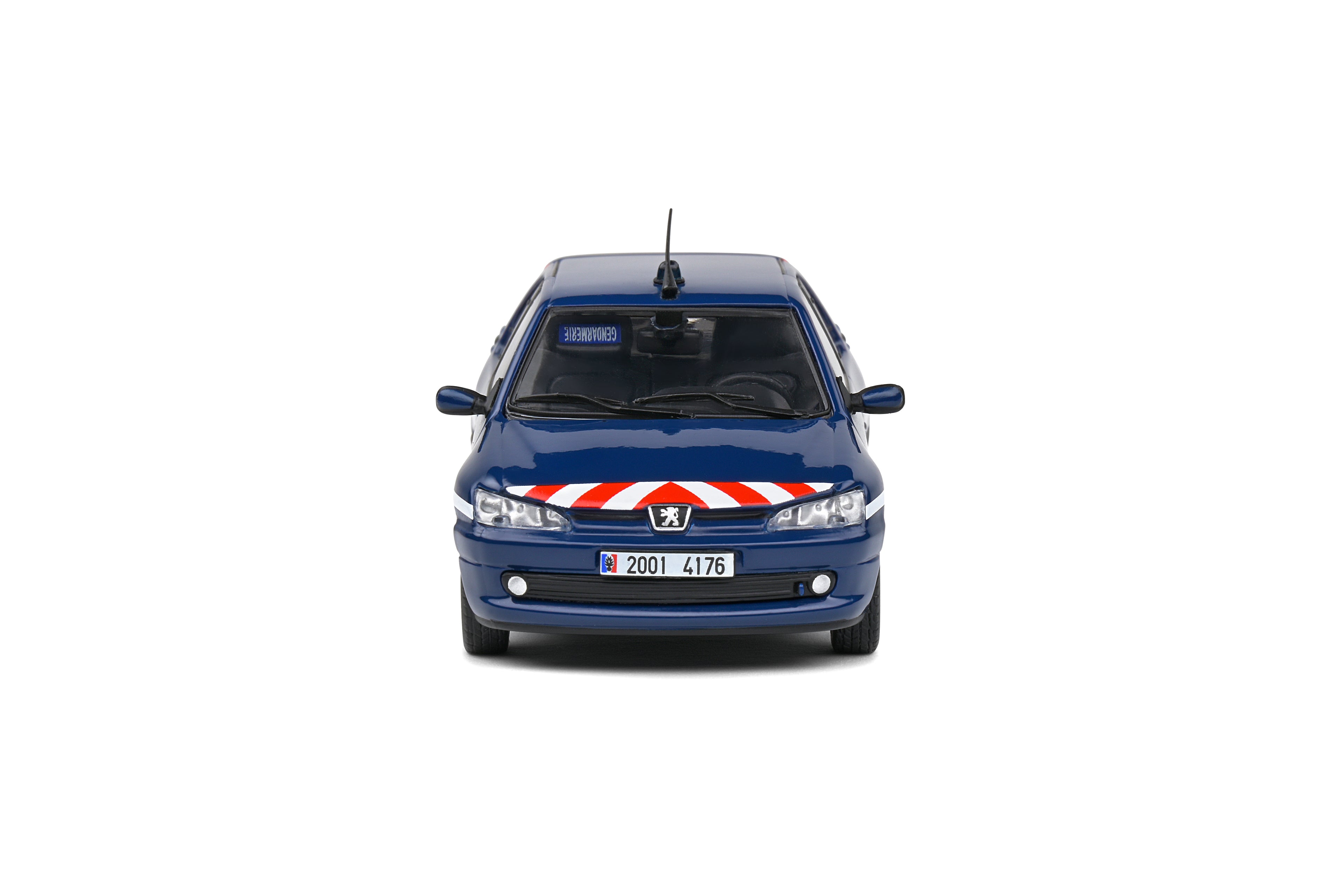 SOLIDO 4311407 MINITATURE PEUGEOT 306 S16 GENDARMERIE BLUE 1998 1/43