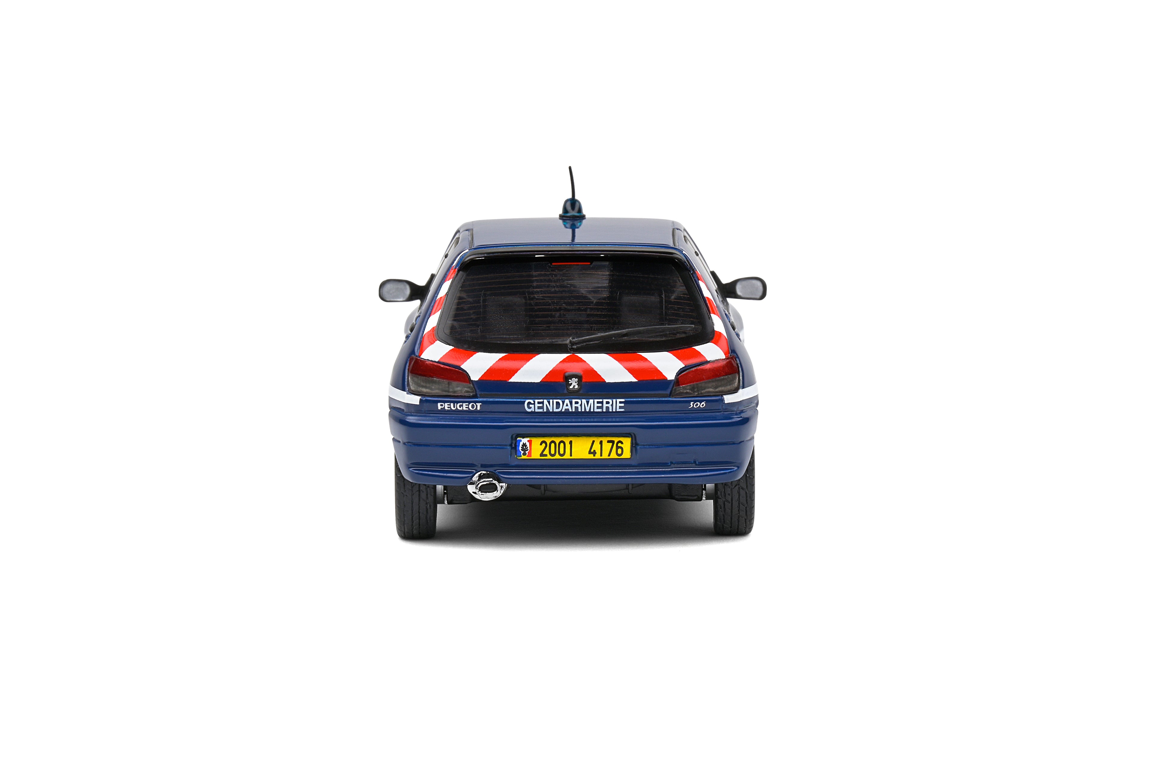 SOLIDO 4311407 MINITATURE PEUGEOT 306 S16 GENDARMERIE BLUE 1998 1/43