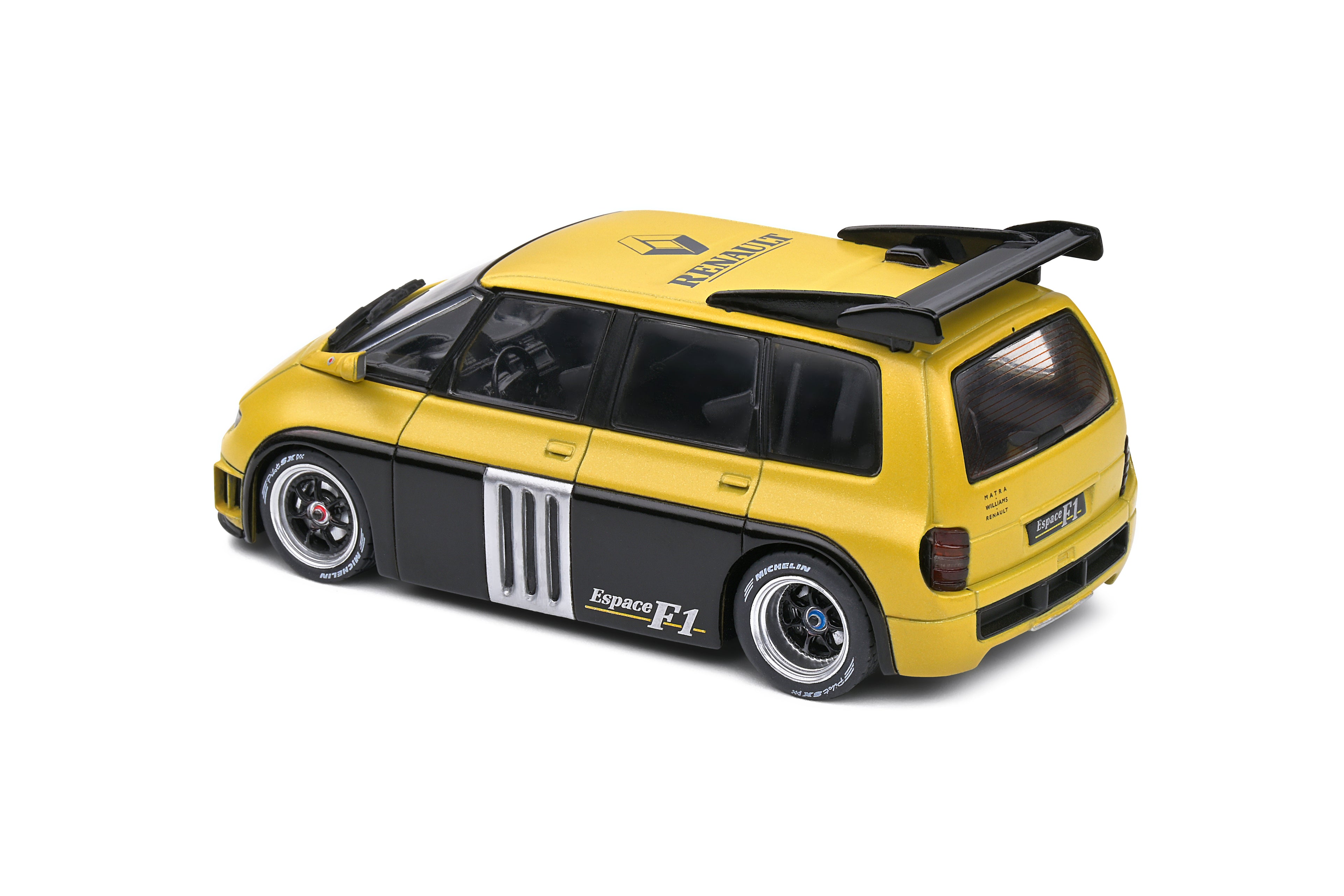 SOLIDO 4313901 MINITATURE RENAULT ESPACE F1 GOLD 1994 1/43