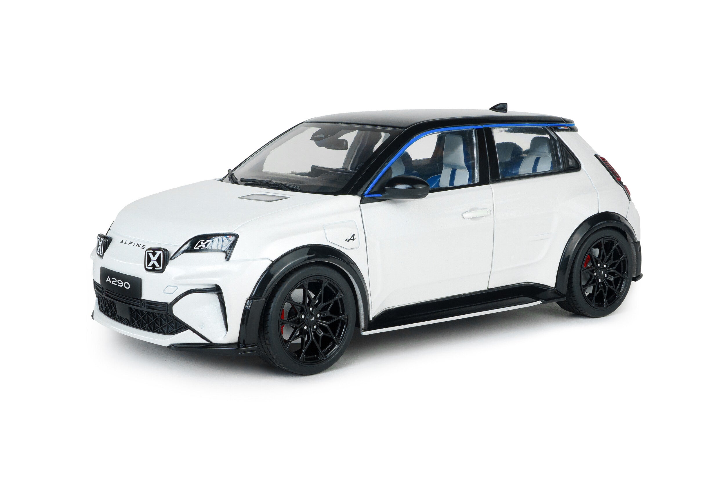 SOLIDO 1812604 MINIATURE ALPINE A290 GTS WHITE 2024 1/18