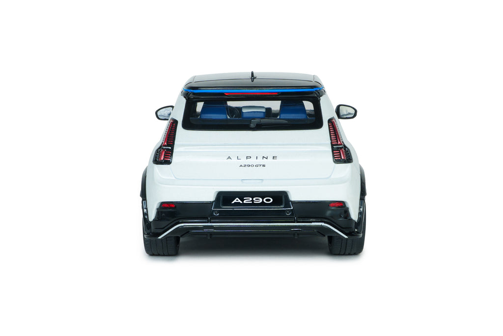 SOLIDO 1812604 MINIATURE ALPINE A290 GTS WHITE 2024 1/18