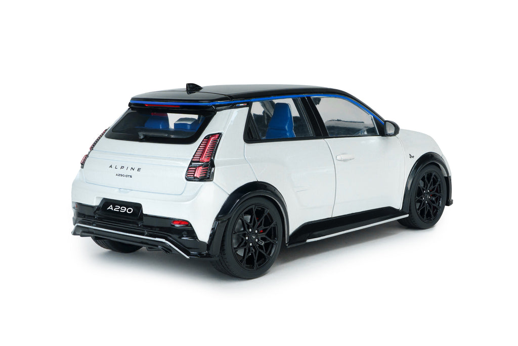 SOLIDO 1812604 MINIATURE ALPINE A290 GTS WHITE 2024 1/18