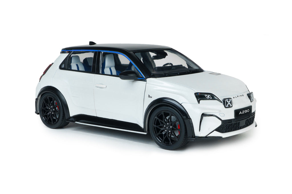 SOLIDO 1812604 MINIATURE ALPINE A290 GTS WHITE 2024 1/18