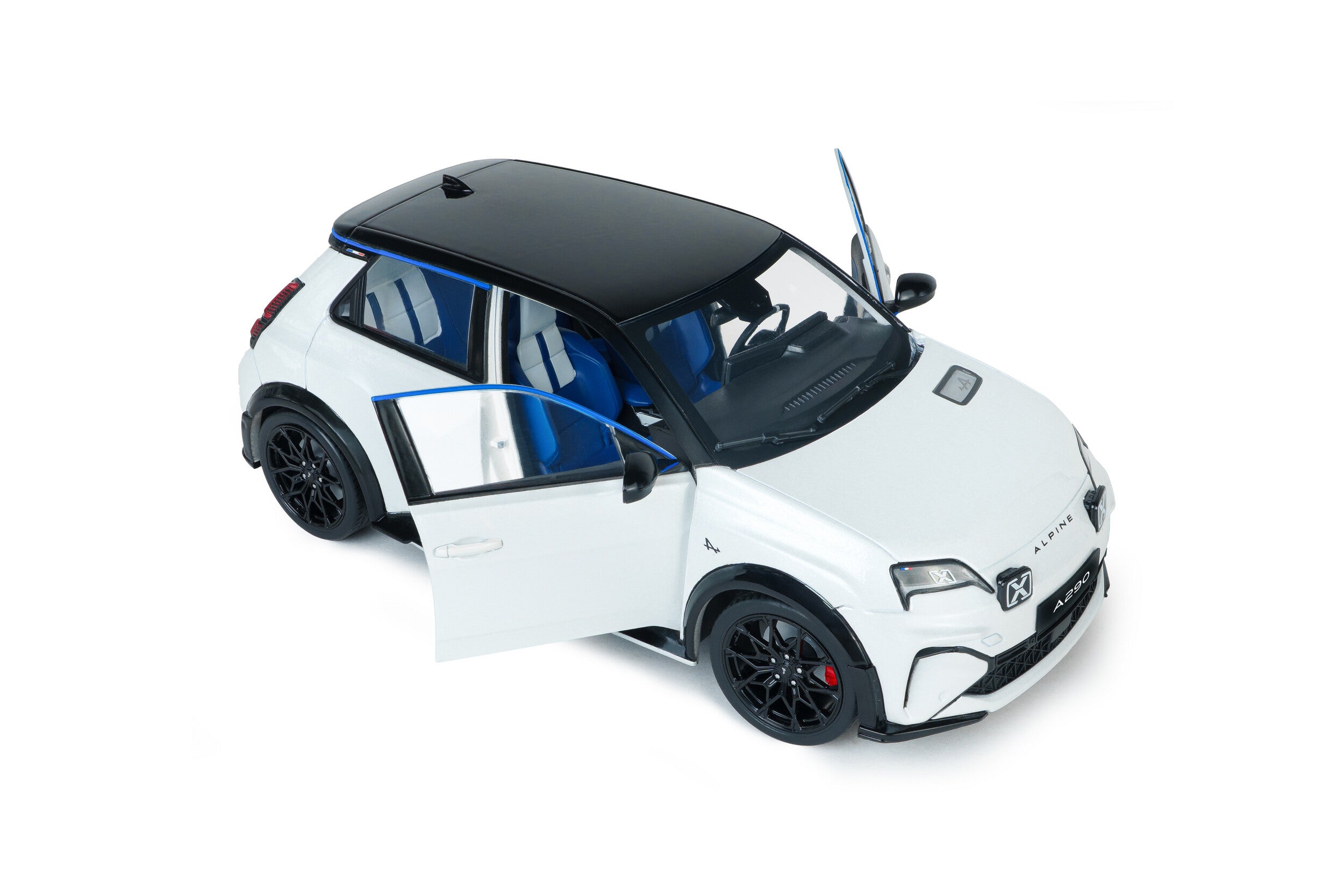 SOLIDO 1812604 MINIATURE ALPINE A290 GTS WHITE 2024 1/18