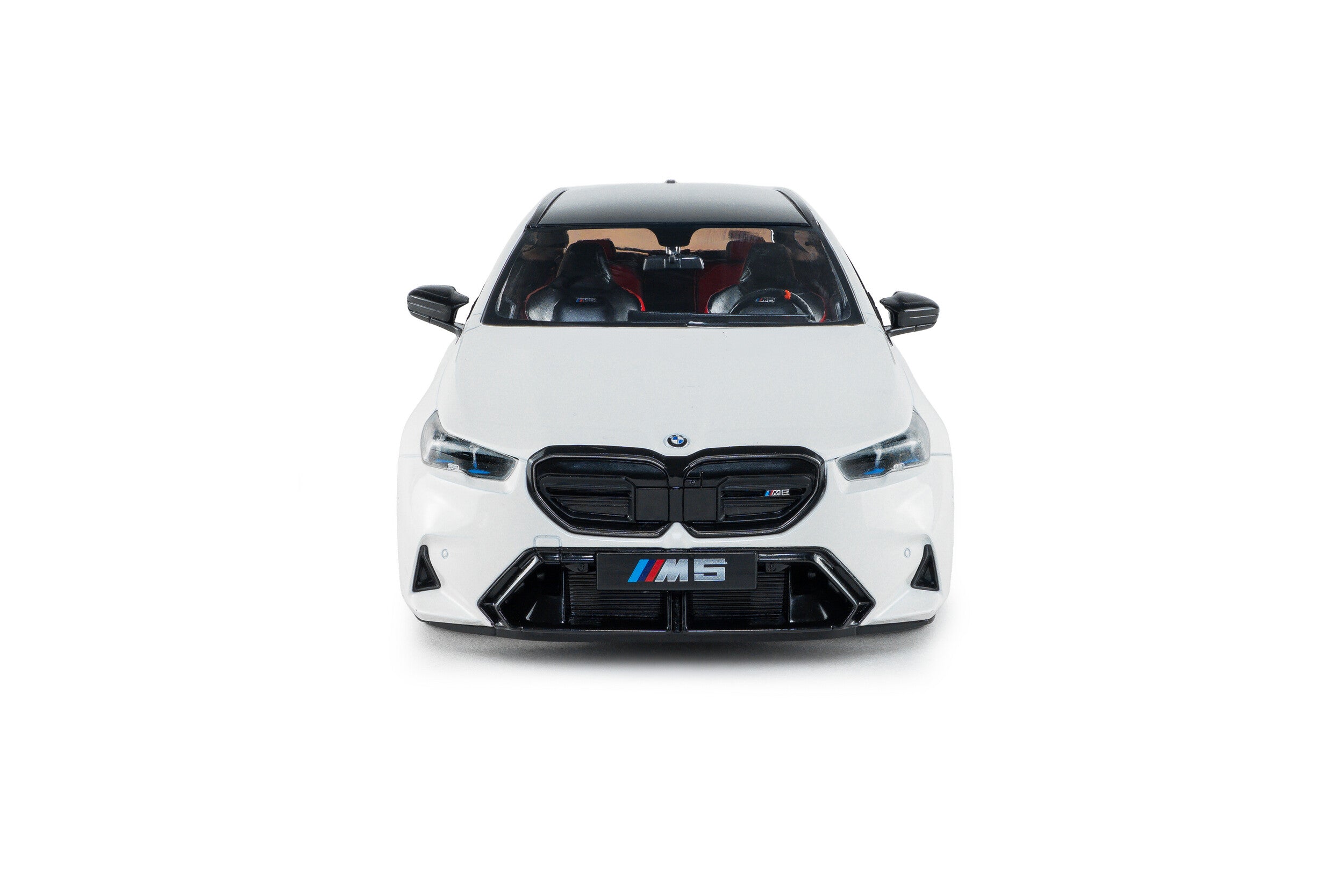 SOLIDO 1814802 MINIATURE BMW M5 TOURING ALPINE WHITE SOLID 2025 1/18