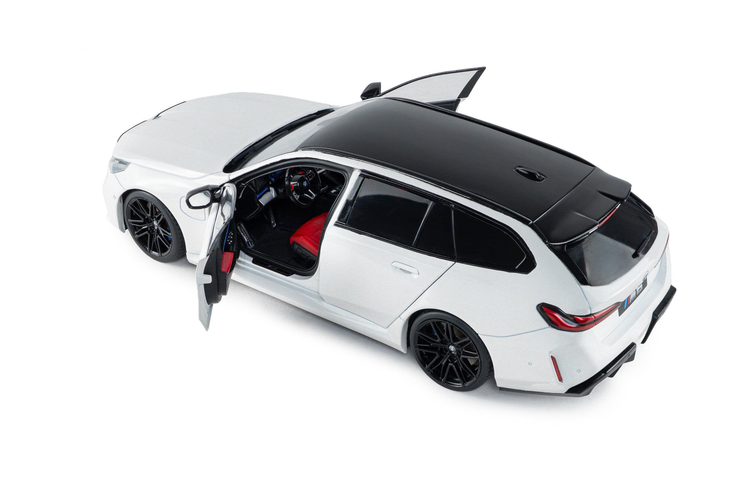 SOLIDO 1814802 MINIATURE BMW M5 TOURING ALPINE WHITE SOLID 2025 1/18