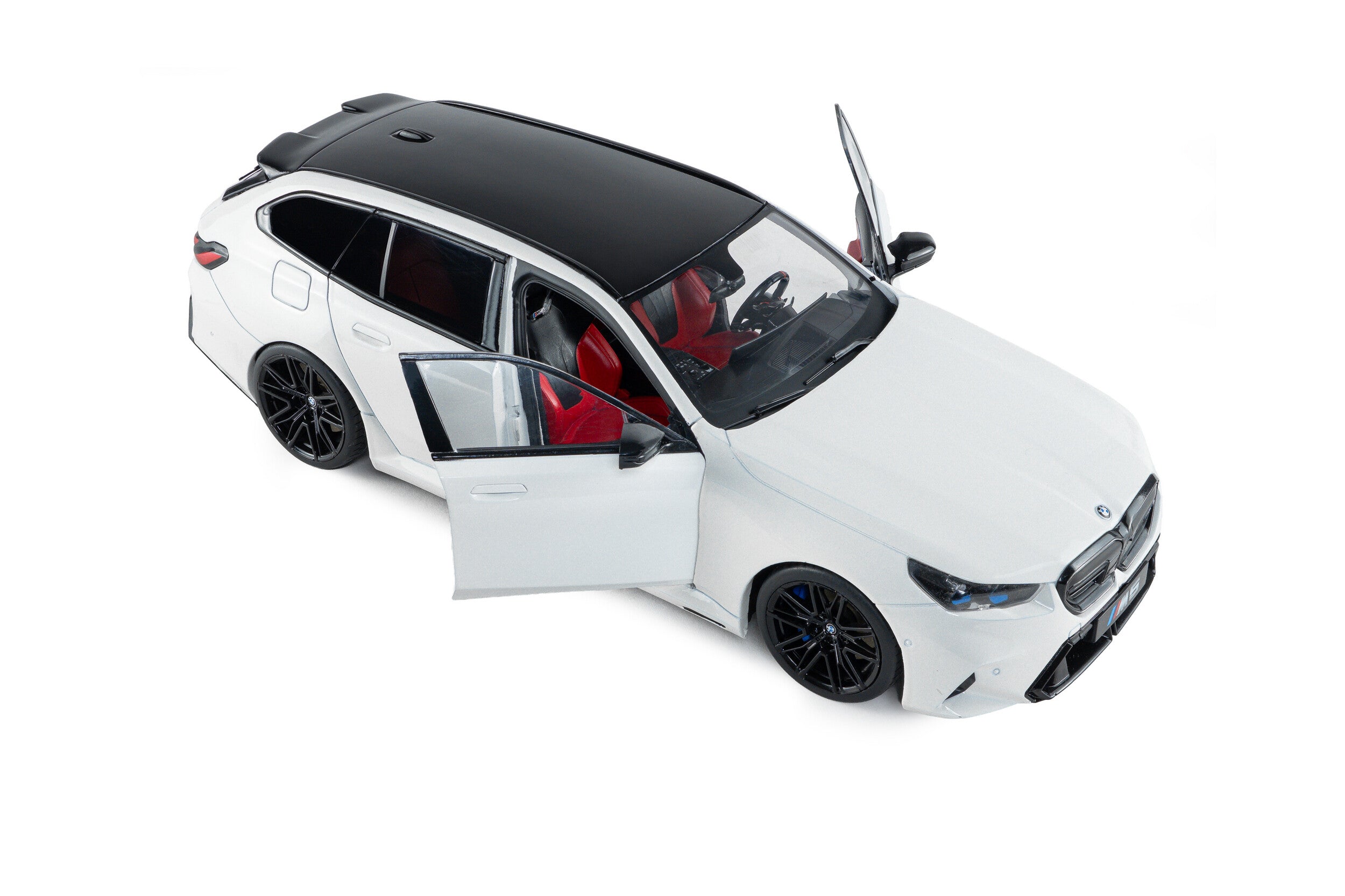 SOLIDO 1814802 MINIATURE BMW M5 TOURING ALPINE WHITE SOLID 2025 1/18