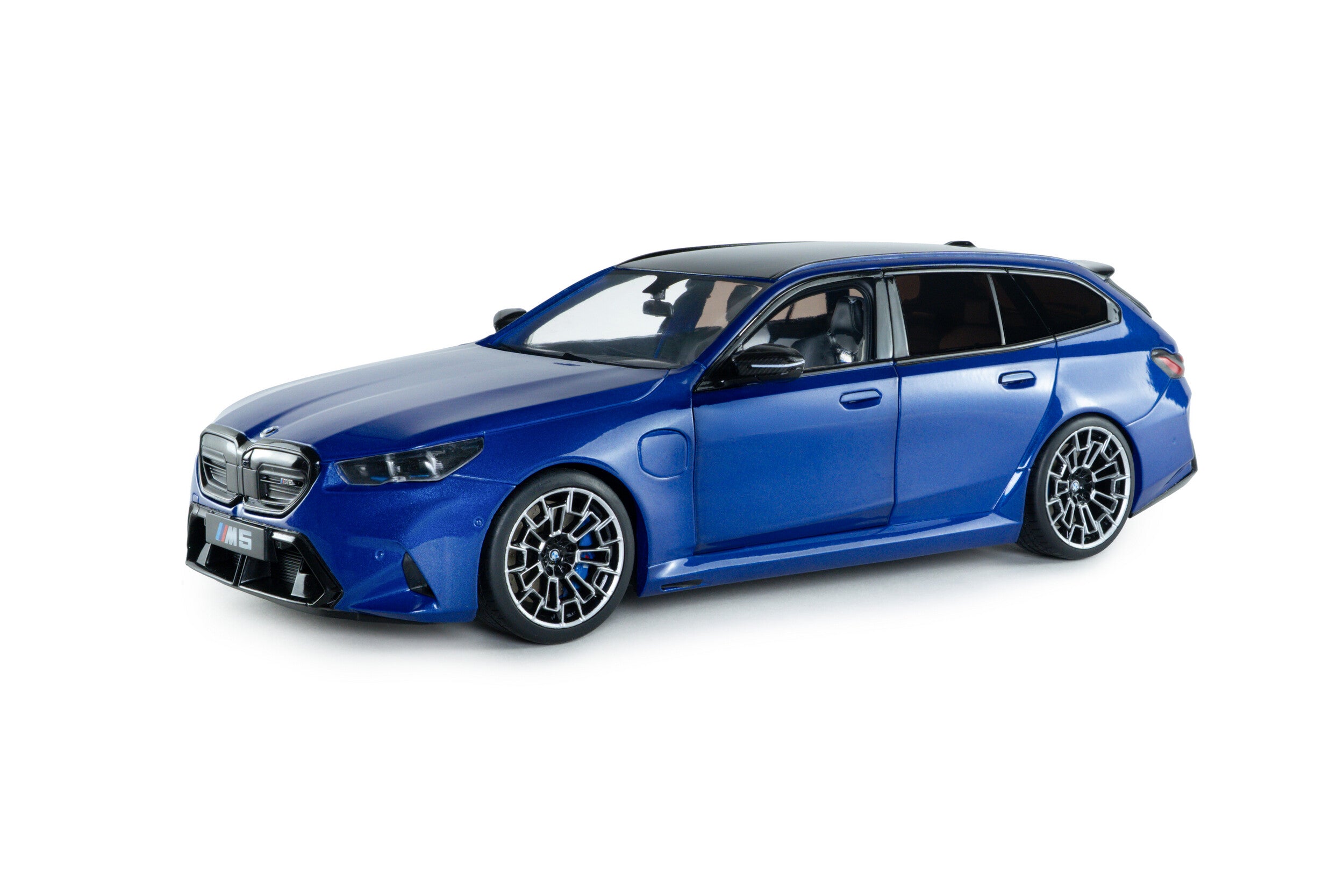 SOLIDO 1814801 MINIATURE BMW M5 TOURING M MARINA BAY BLUE METALLIC 2024 1/18
