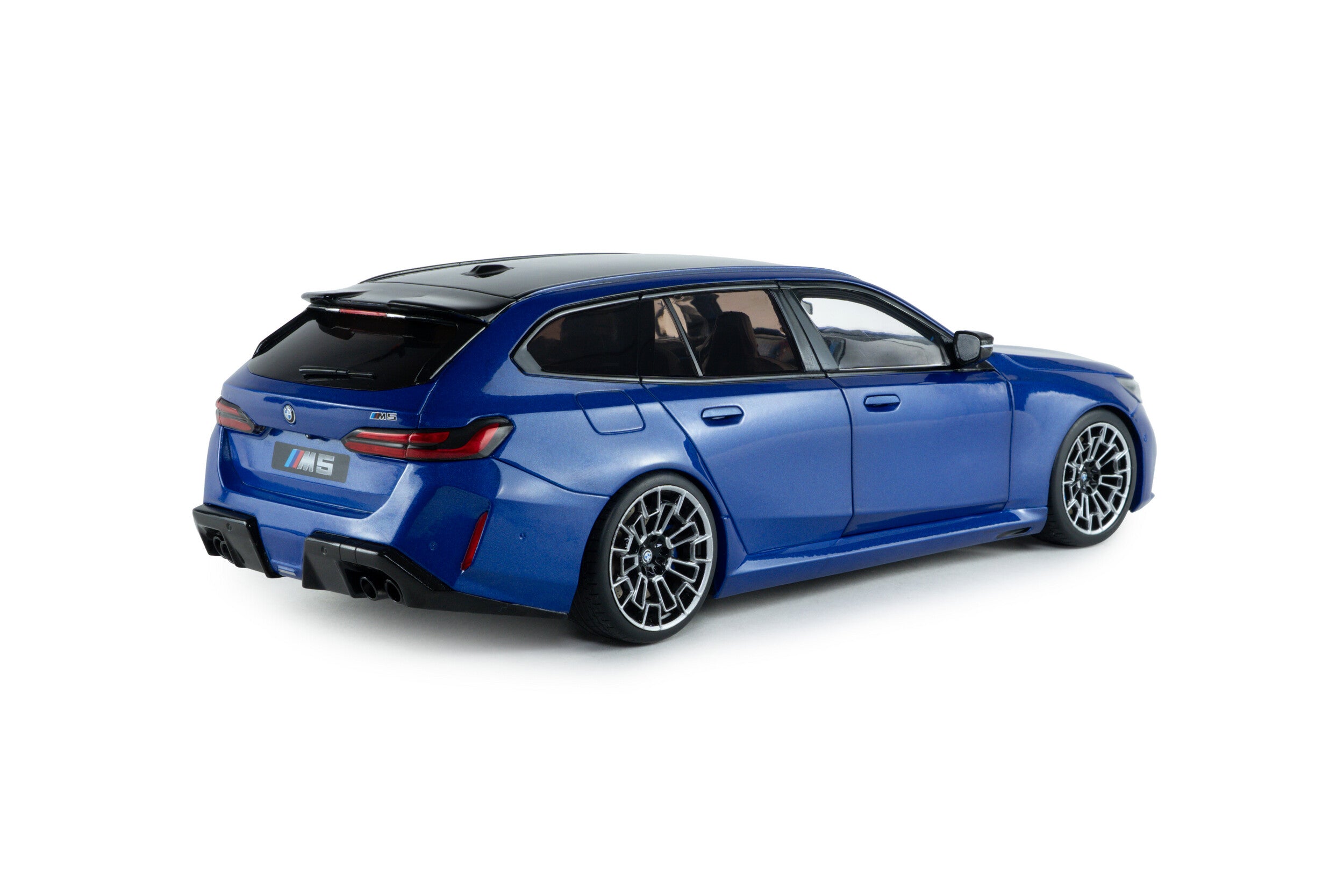 SOLIDO 1814801 MINIATURE BMW M5 TOURING M MARINA BAY BLUE METALLIC 2024 1/18