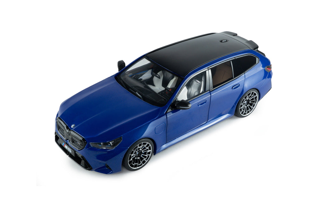 SOLIDO 1814801 MINIATURE BMW M5 TOURING M MARINA BAY BLUE METALLIC 2024 1/18