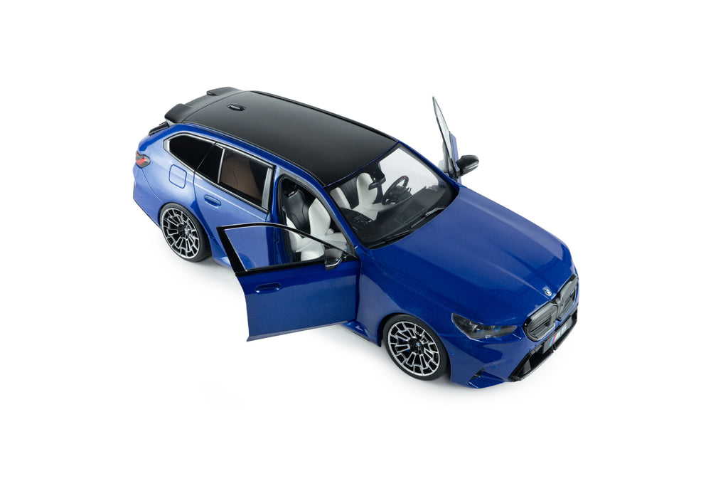 SOLIDO 1814801 MINIATURE BMW M5 TOURING M MARINA BAY BLUE METALLIC 2024 1/18