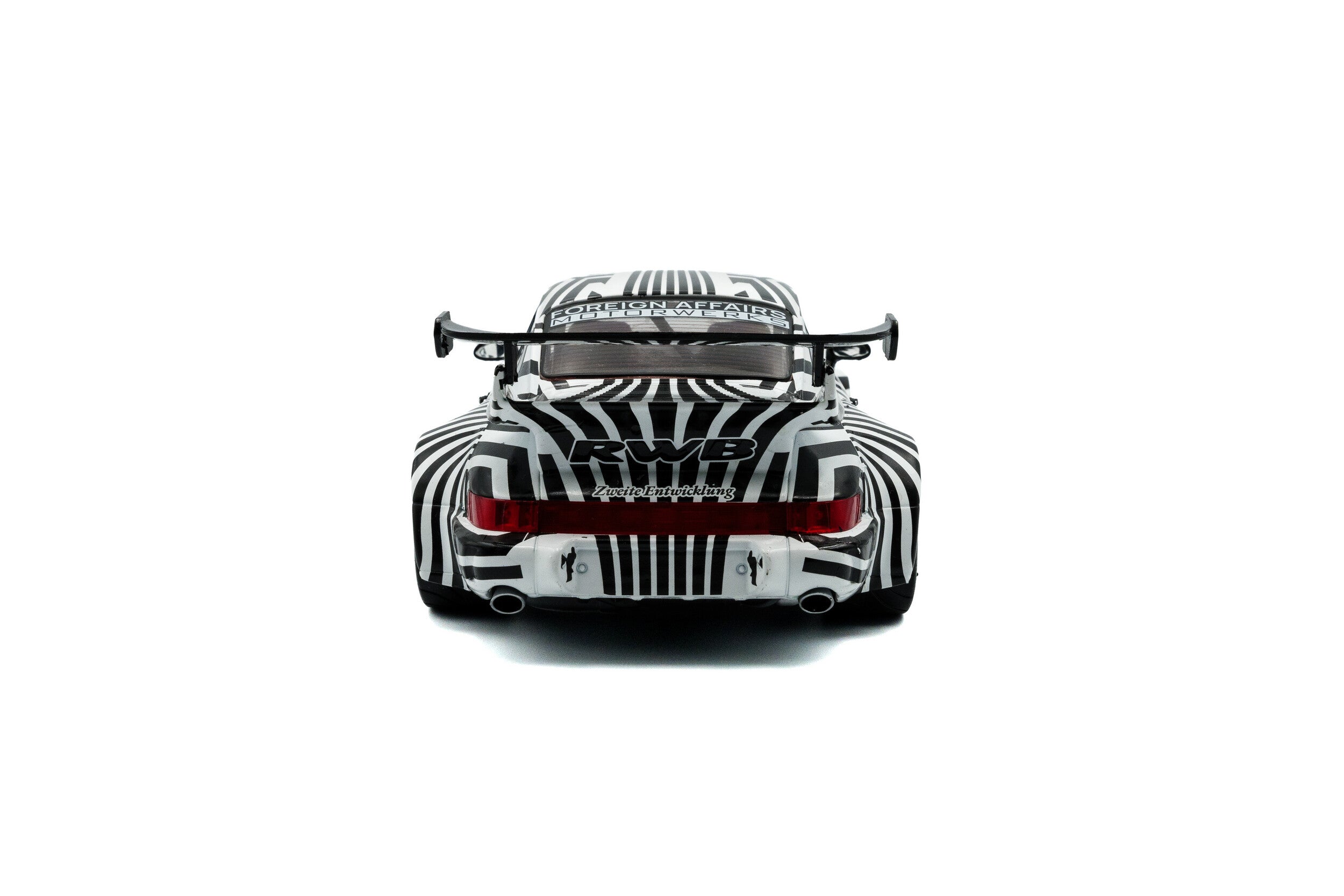 SOLIDO 1807513 MINIATURE RWB BODYKIT "THE ZEBRA" CAMOUFLAGE 2022 1/18