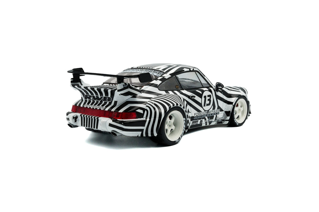 SOLIDO 1807513 MINIATURE RWB BODYKIT "THE ZEBRA" CAMOUFLAGE 2022 1/18