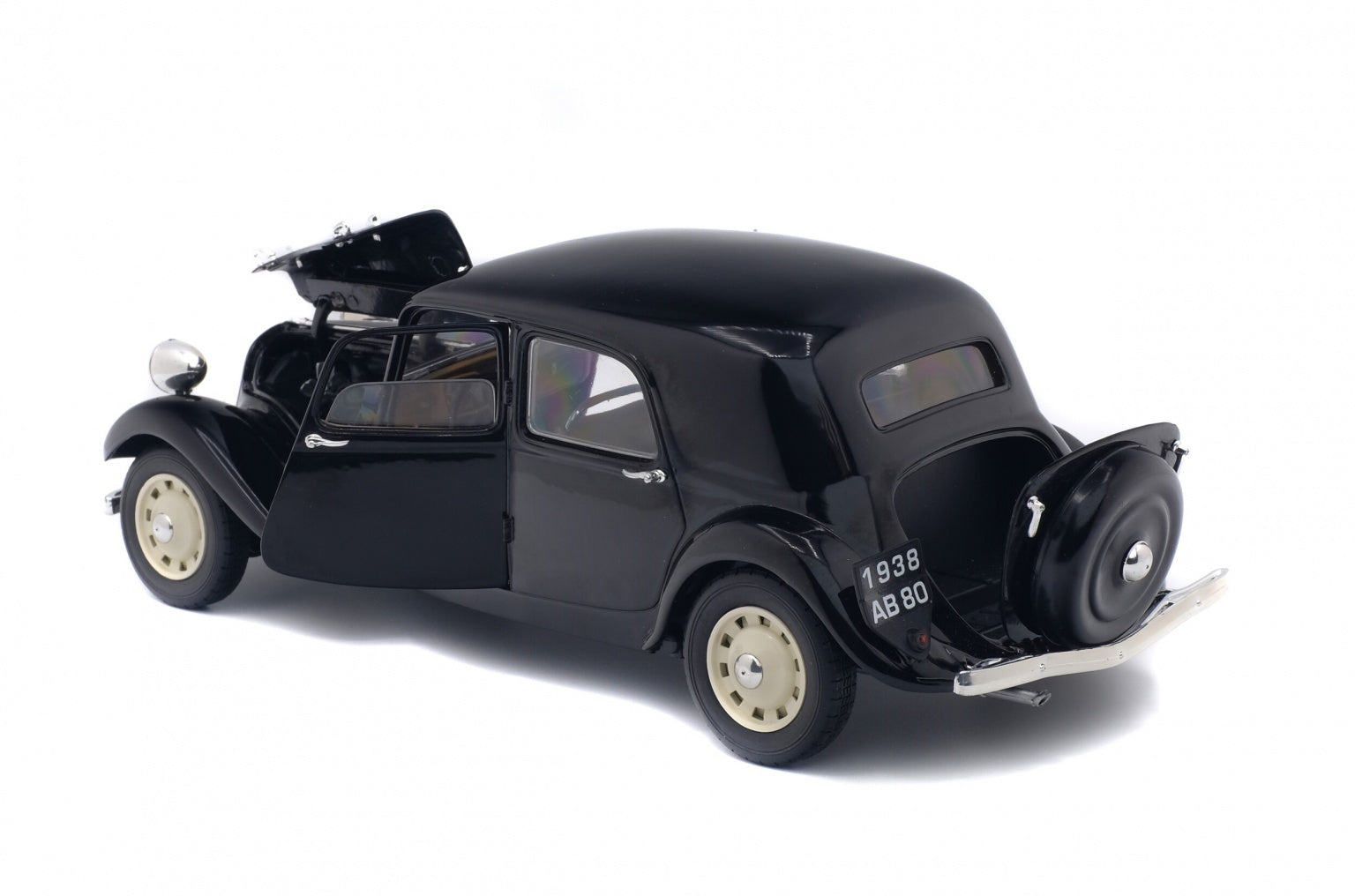 SOLIDO 1800903 MINIATURE CITROËN TRACTION 7 NOIR 1937 1/18