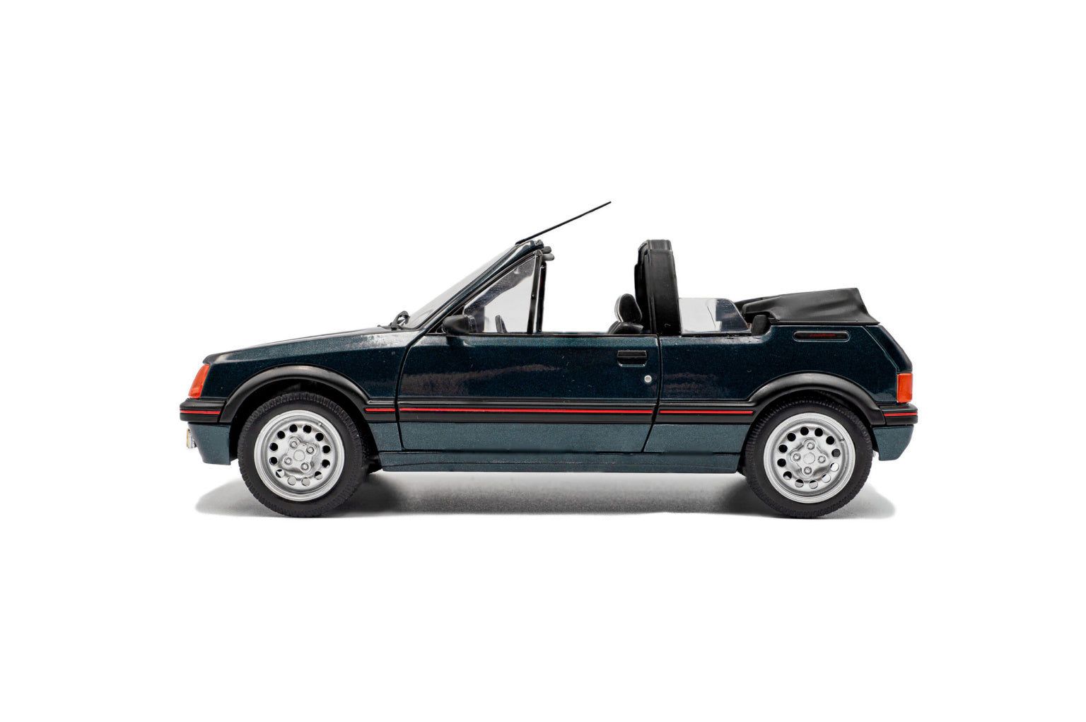 SOLIDO 1806204 MINIATURE PEUGEOT 205 CTI GREEN 1986 1/18