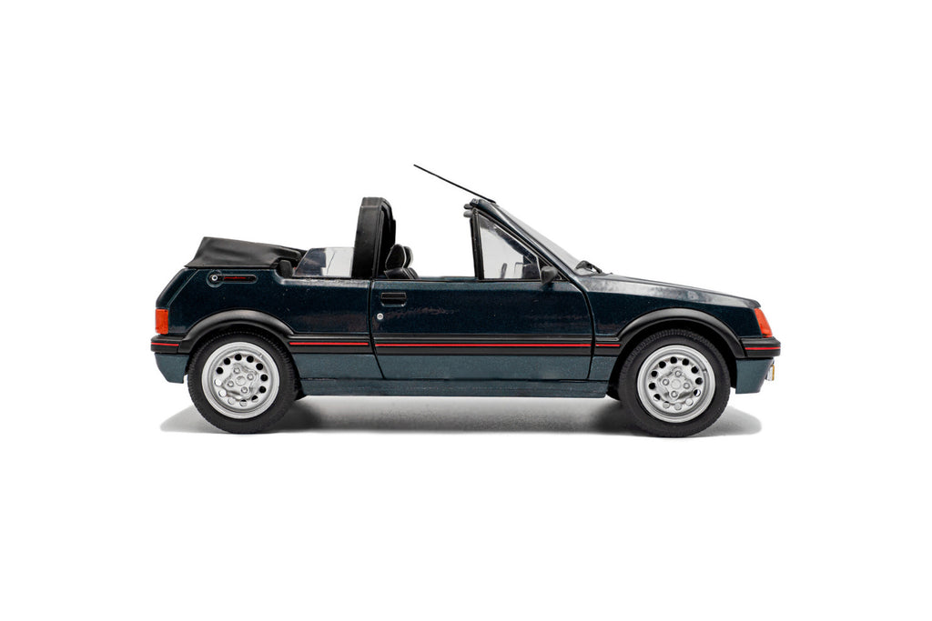 SOLIDO 1806204 MINIATURE PEUGEOT 205 CTI GREEN 1986 1/18