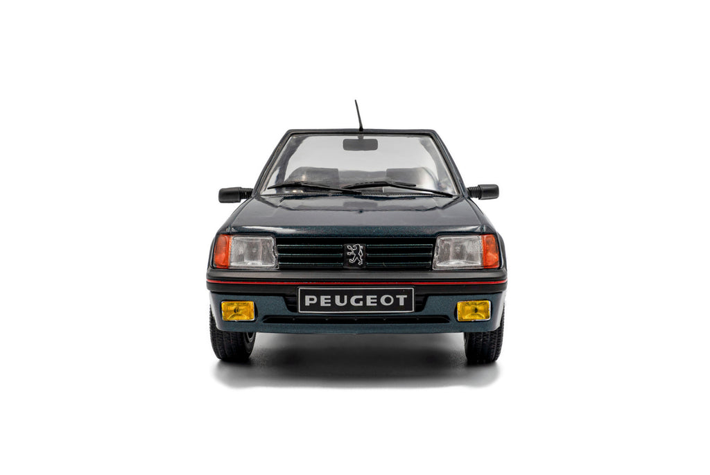 SOLIDO 1806204 MINIATURE PEUGEOT 205 CTI GREEN 1986 1/18