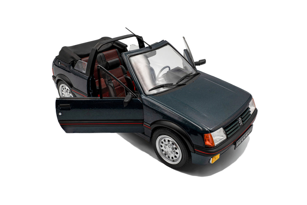SOLIDO 1806204 MINIATURE PEUGEOT 205 CTI GREEN 1986 1/18