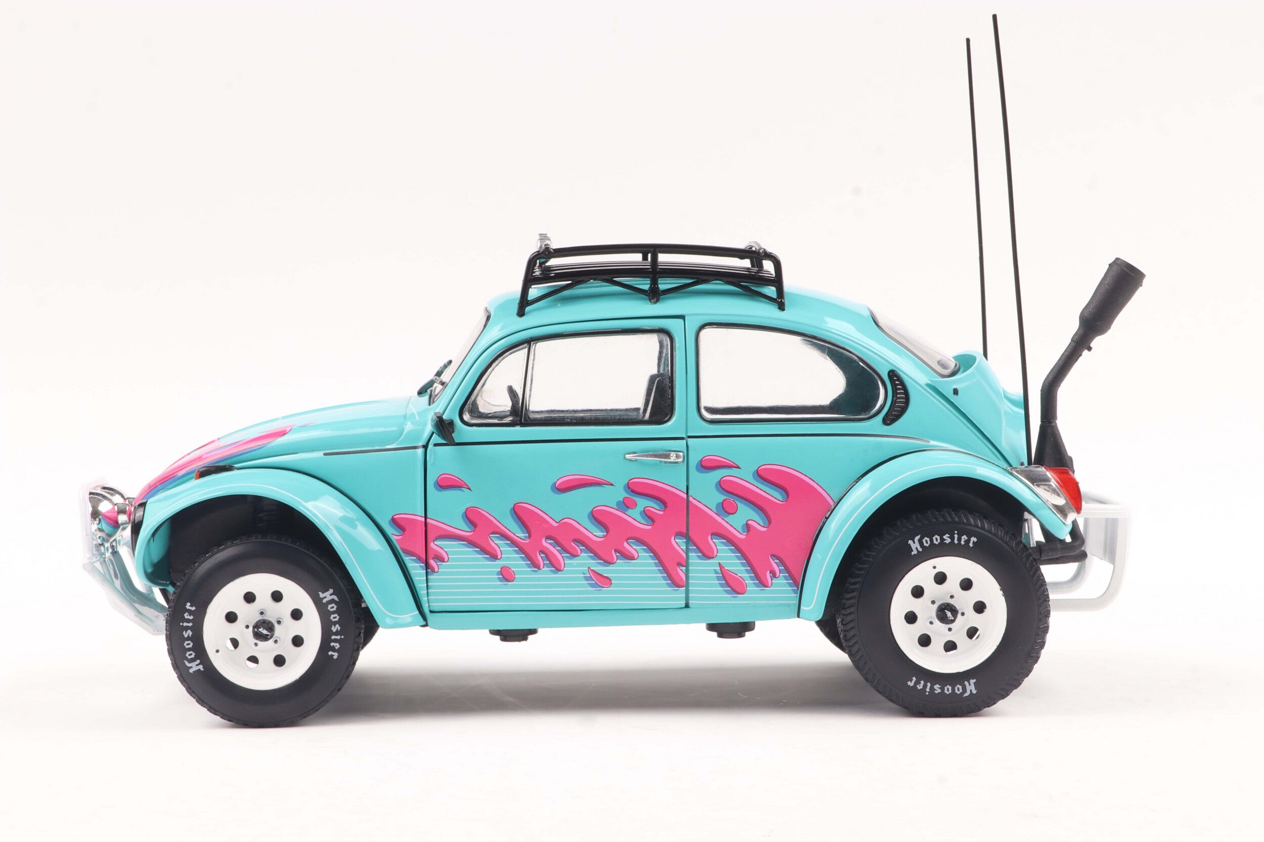 SOLIDO 1809604 MINIATURE VOLKSWAGEN BEETLE ALL ROAD MIAMI GREEN 1976 1/18