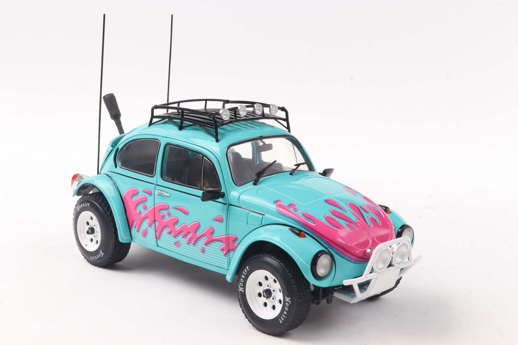 SOLIDO 1809604 MINIATURE VOLKSWAGEN BEETLE ALL ROAD MIAMI GREEN 1976 1/18
