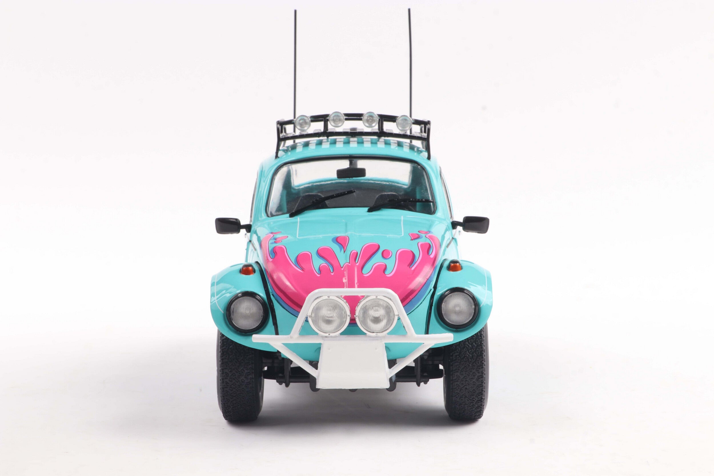 SOLIDO 1809604 MINIATURE VOLKSWAGEN BEETLE ALL ROAD MIAMI GREEN 1976 1/18