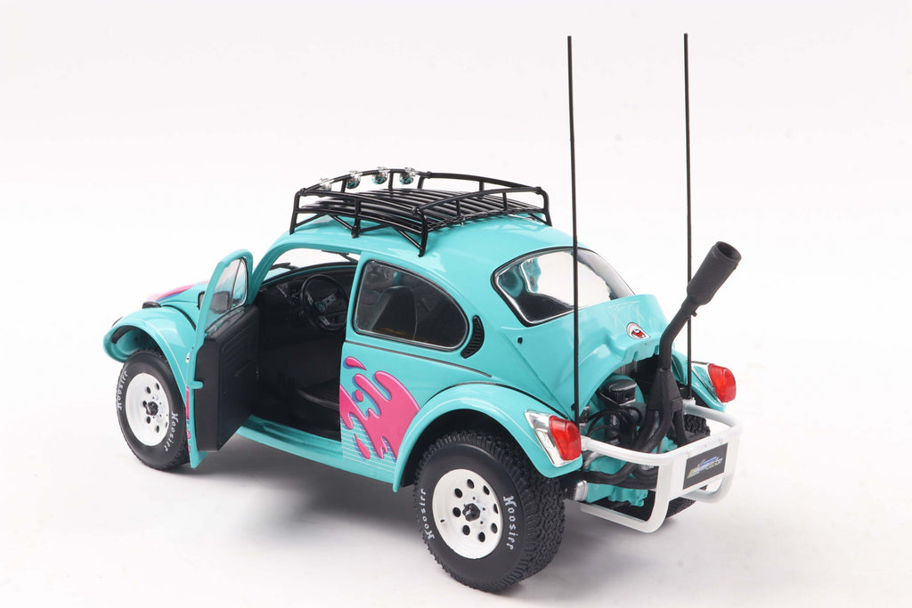 SOLIDO 1809604 MINIATURE VOLKSWAGEN BEETLE ALL ROAD MIAMI GREEN 1976 1/18