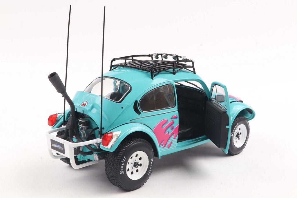 SOLIDO 1809604 MINIATURE VOLKSWAGEN BEETLE ALL ROAD MIAMI GREEN 1976 1/18