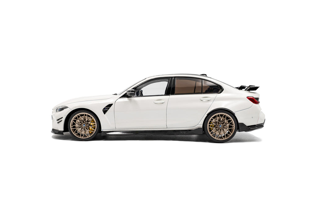 SOLIDO 1814301 MINIATURE BMW M3 PERFORMANCE PARTS ALPINEWEISS UNI 1/18