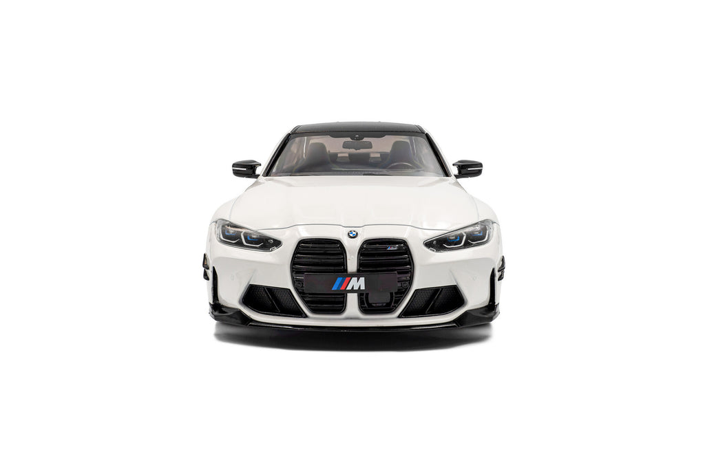 SOLIDO 1814301 MINIATURE BMW M3 PERFORMANCE PARTS ALPINEWEISS UNI 1/18