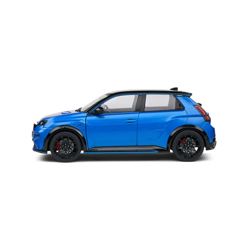 SOLIDO 1812601 MINIATURE ALPINE A290 GTS BLEU ALPINE 2024 1/18