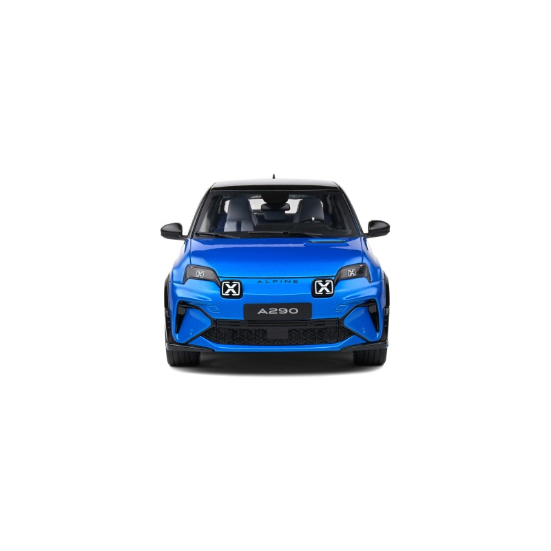 SOLIDO 1812601 MINIATURE ALPINE A290 GTS BLEU ALPINE 2024 1/18
