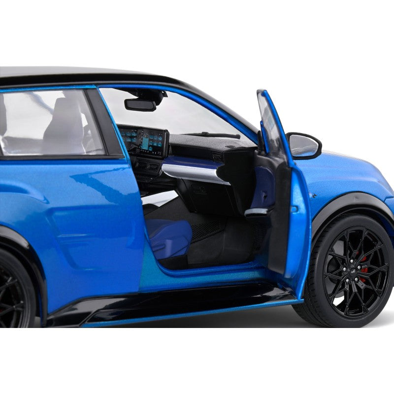 SOLIDO 1812601 MINIATURE ALPINE A290 GTS BLEU ALPINE 2024 1/18