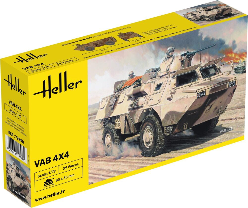 HELLER 79898 MAQUETTE VAB 4X4 1/72
