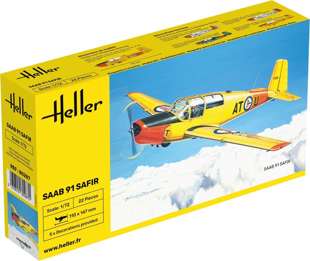 HELLER 80287 MAQUETTE SAFIR 91 1/72