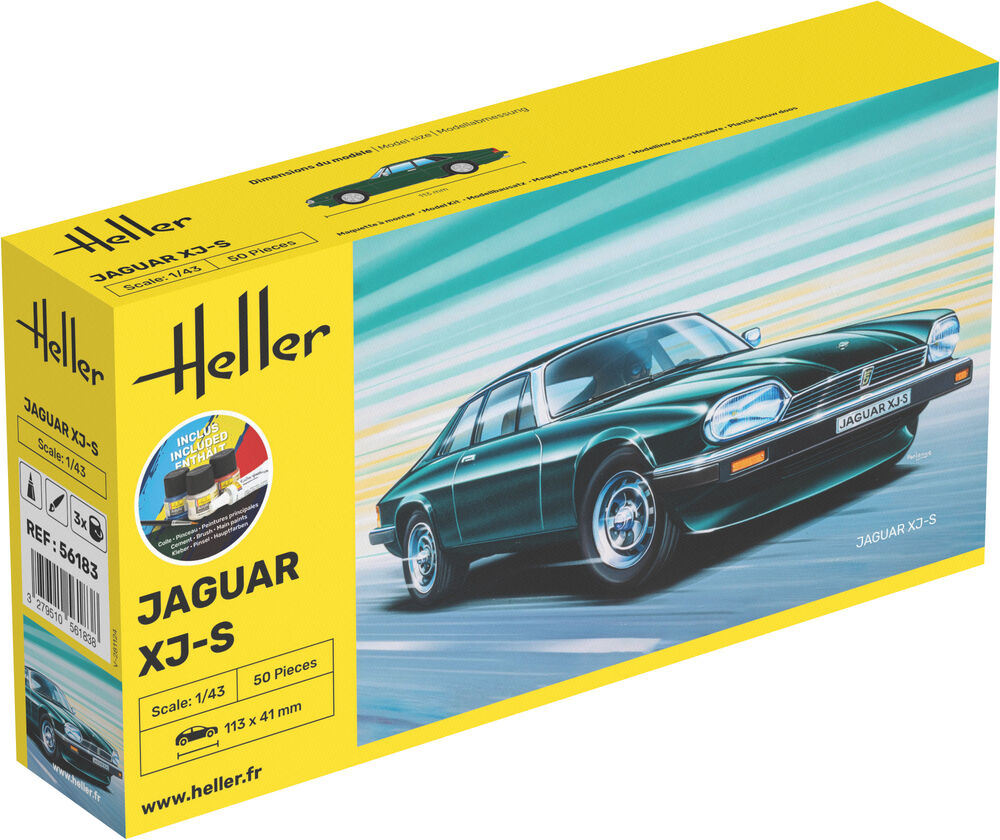 HELLER 56183 MAQUETTE STARTER KIT JAGUAR XJ-S 1/43