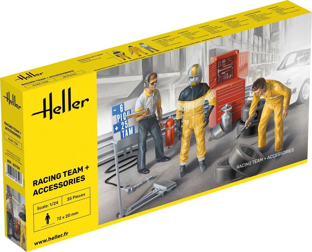 HELLER 82750 MAQUETTE RACING TEAM 1/24