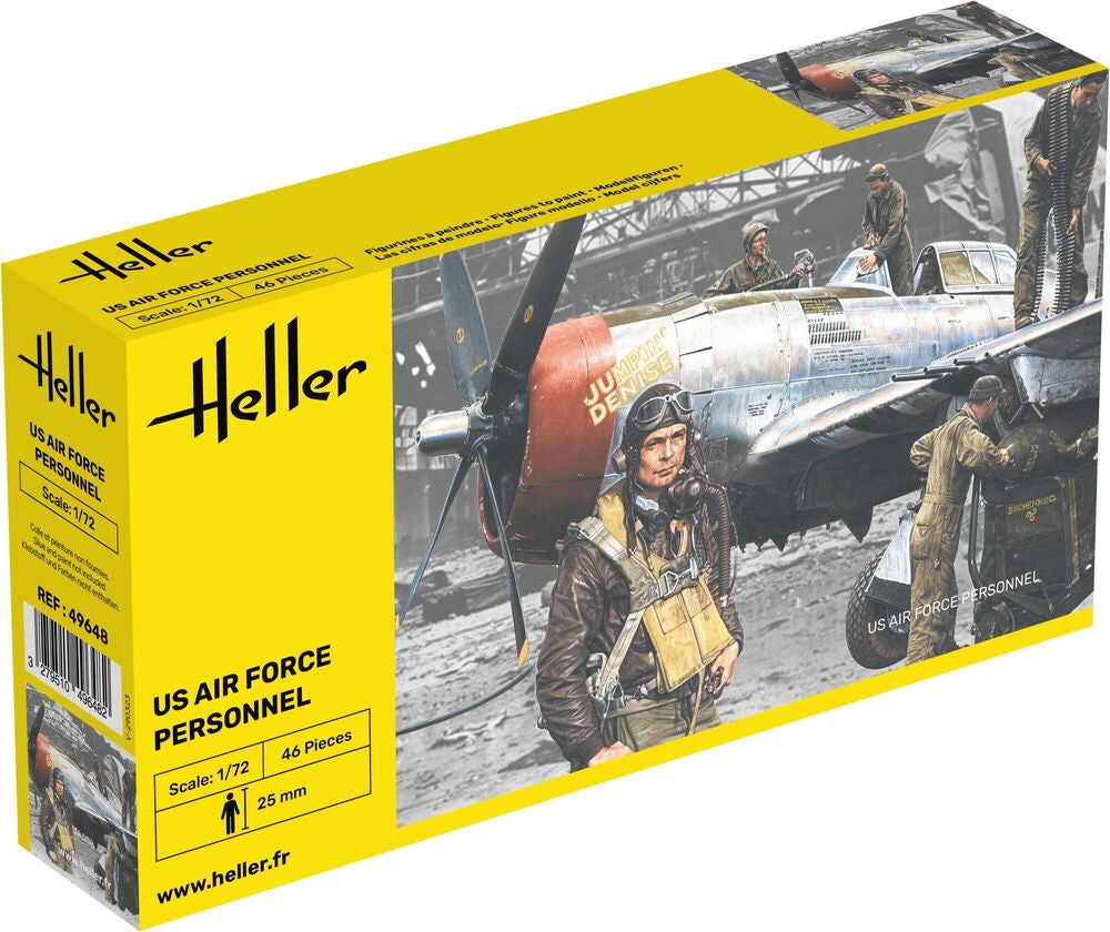 HELLER 49648 MAQUETTE US AIR FORCE PERSONAL 1/72