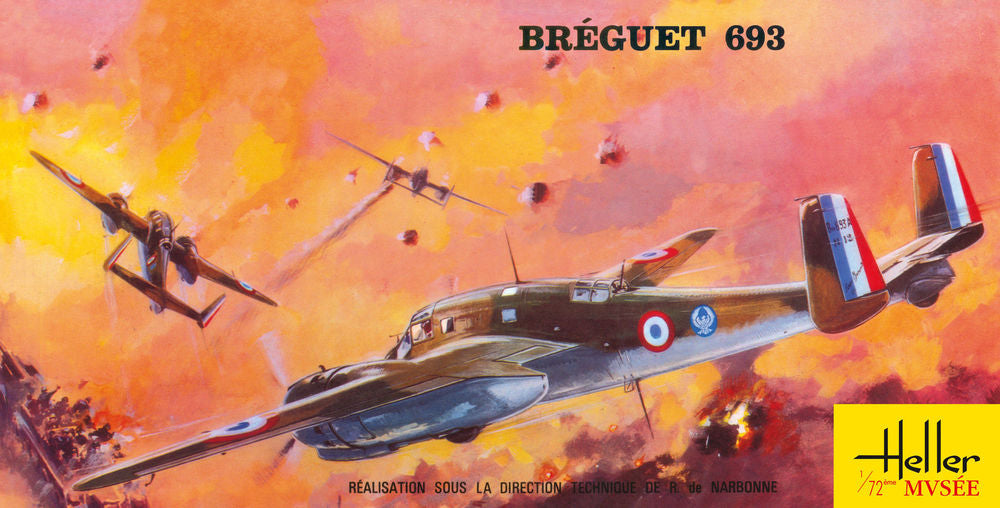 HELLER 80392 MAQUETTE BREGUET 693/2 - HELLER MUSEUM 1/72