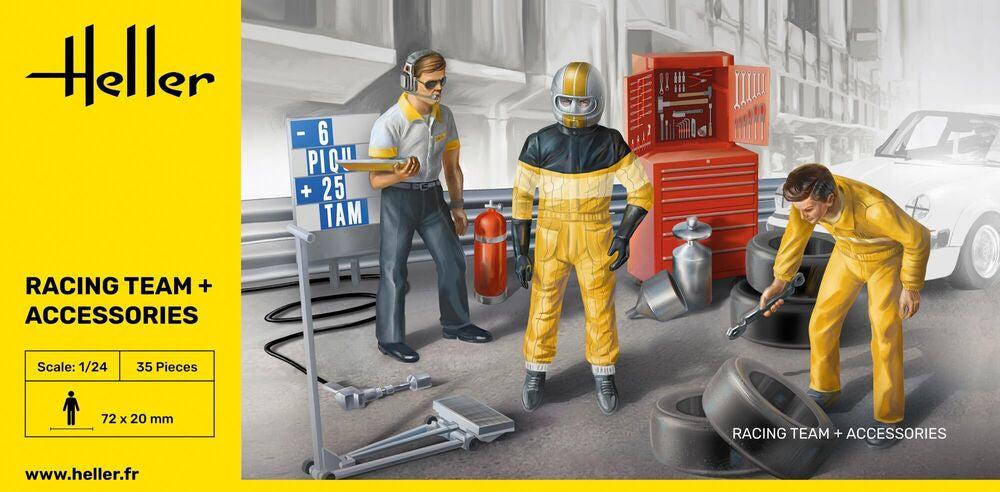 HELLER 82750 MAQUETTE RACING TEAM 1/24