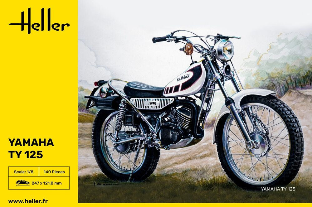 HELLER 80902 MAQUETTE YAMAHA TY 125 1/8